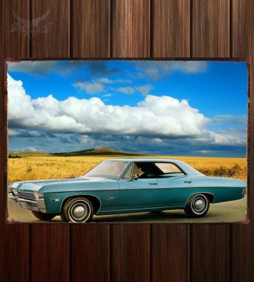 Металлическая табличка Chevrolet Impala 4-door Hardtop Sedan